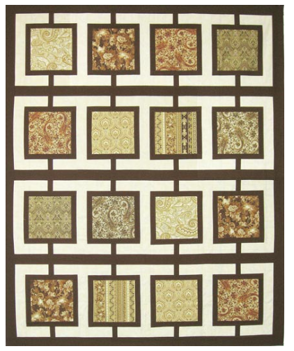 Town Square Pattern by Robert Kauffman