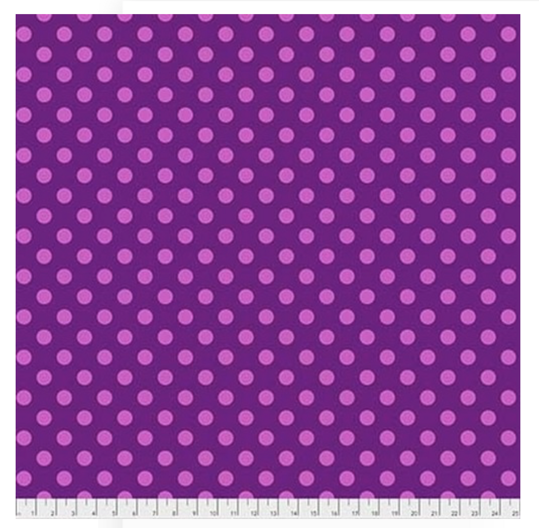 Tula Pink POM POMS - FOXGLOVE by Tula Pink for Free Spirit Fabrics