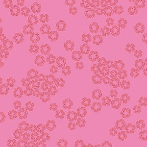 Wanderings CHARM - PINK by Stephanie Organes for Andover Fabrics