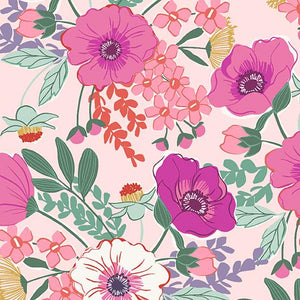 Wanderings FELICITY - BLUSH by Stephanie Organes for Andover Fabrics